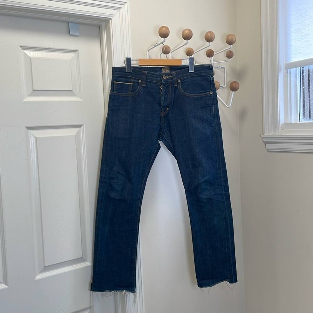 PRPS - Straight Legged Selvedge Denim Jean Pants - Blue - 31